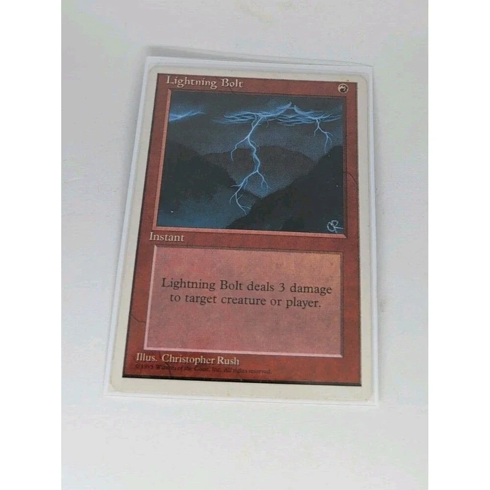 ​MTG  Lot of Six: Goblin Bombardment, Rhythm of the Wild, Lightning Bolt & More